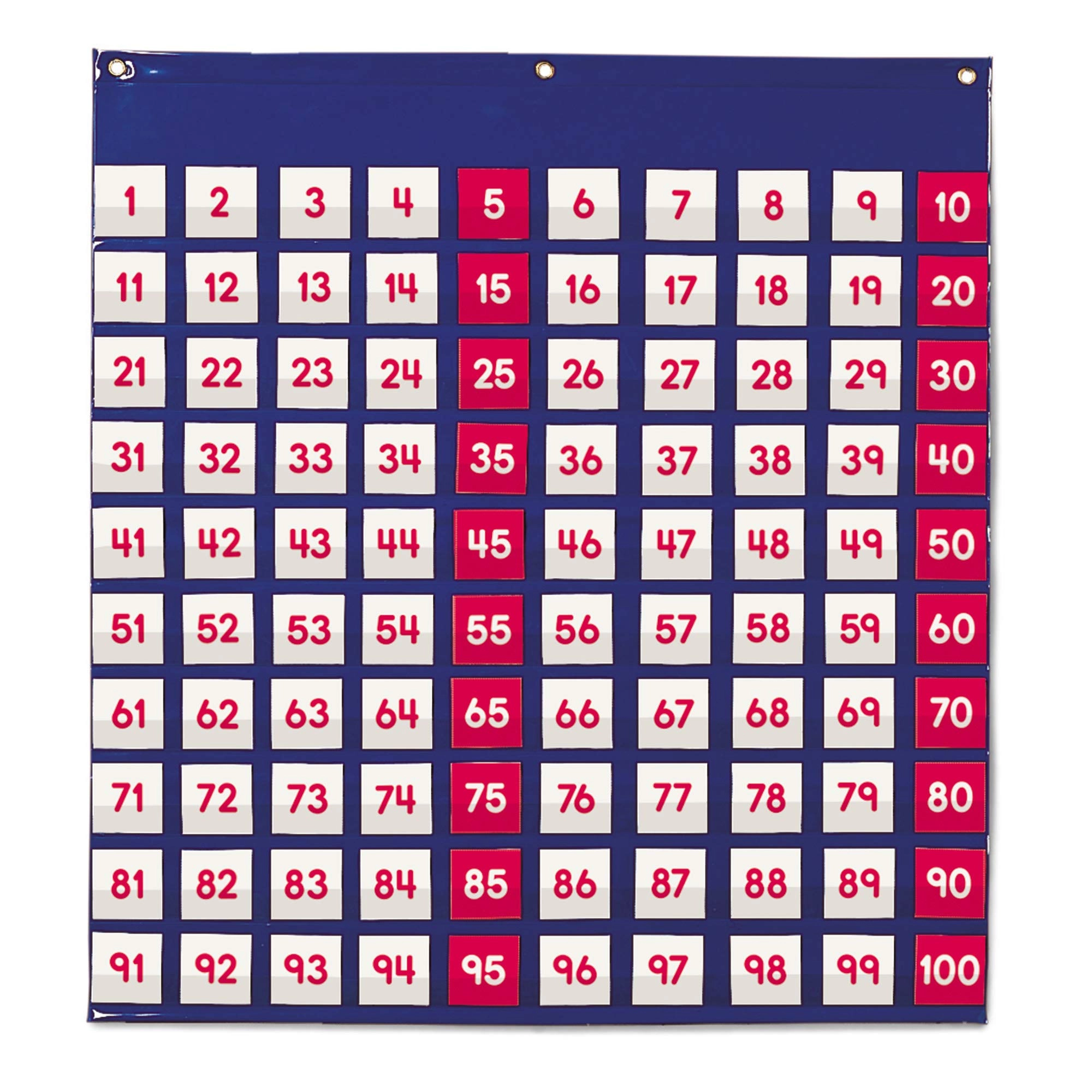 Learning Resources Hundreds Pocket Chart - Suitable for 5 years and above