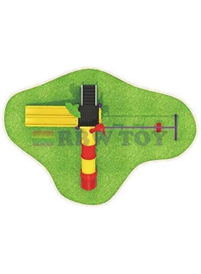 Multi Purpose Kids Outdoor Playing Equipments - 770x320x280cm 2+ Years