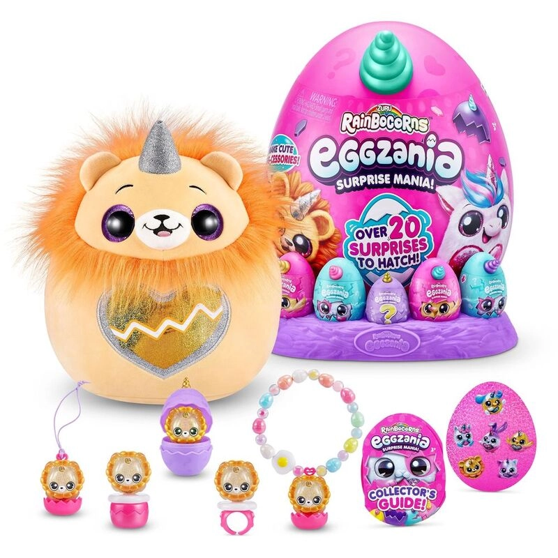 Rainbocorns Eggzania Plush