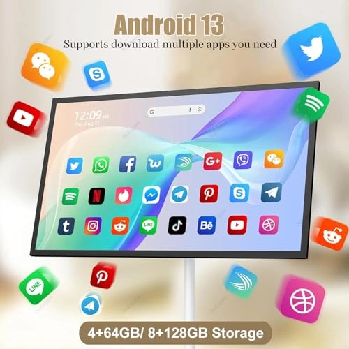 Portable Standing TV - 1080P 32 Inches