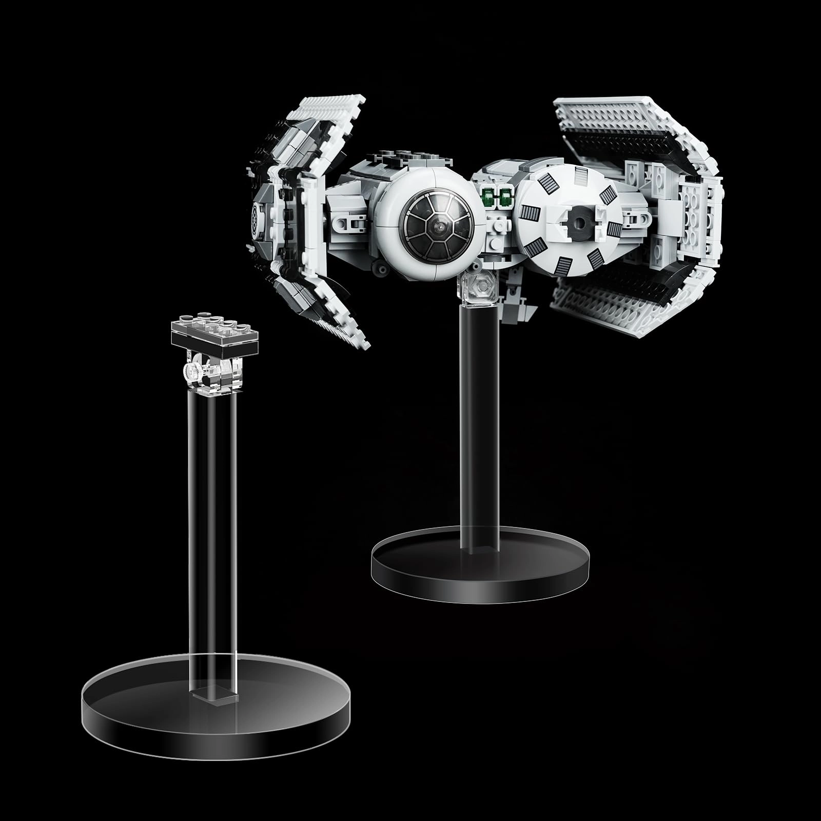 cooldac Acrylic Display Stand - Tie Bomb 75347 U-Wing Starfighter 75399