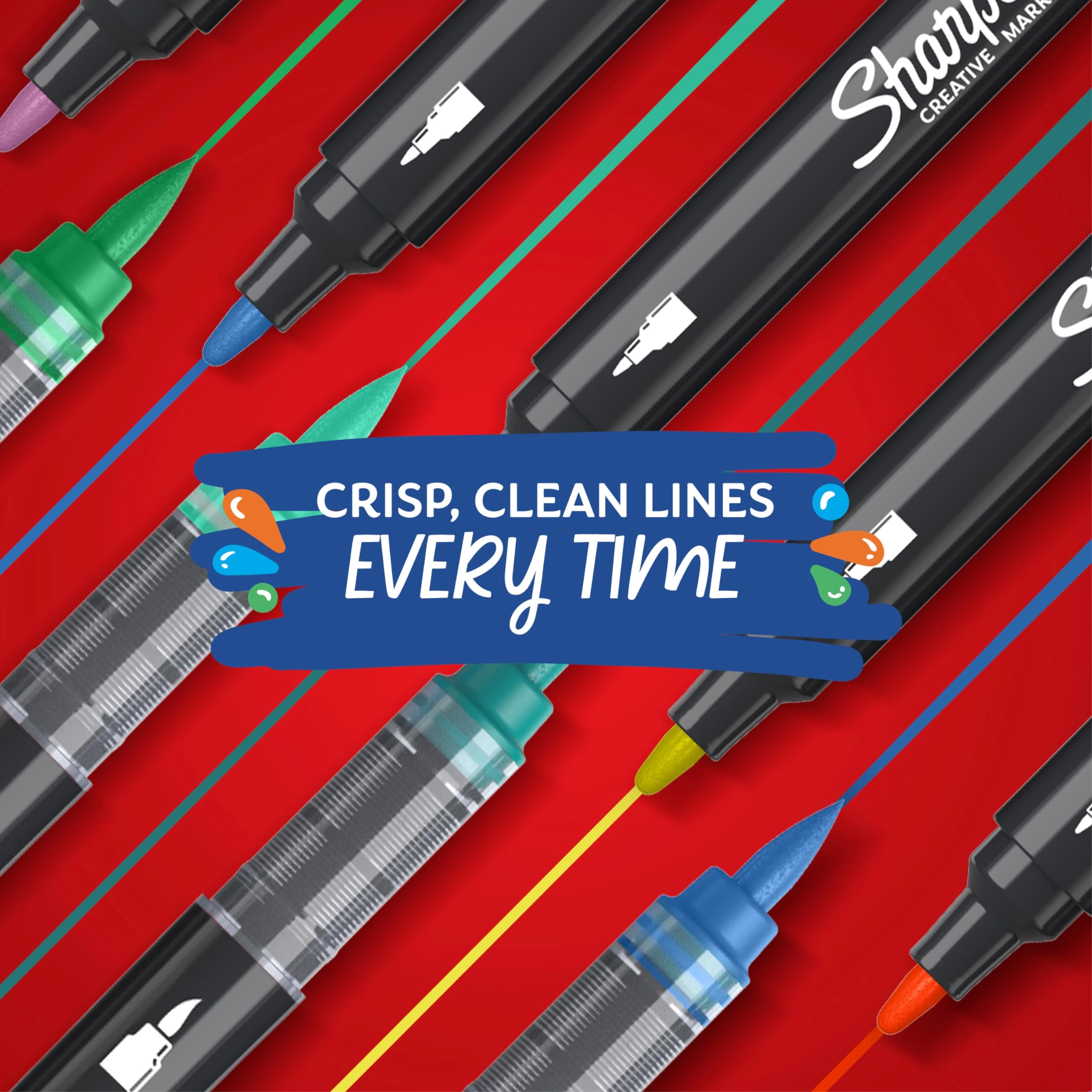 Creative Markers - Assorted Bullet Tip