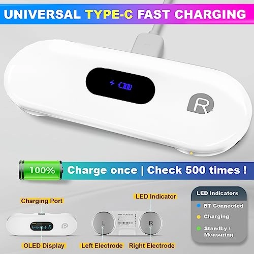 ECG Monitor - OLED Display Type-C Charging