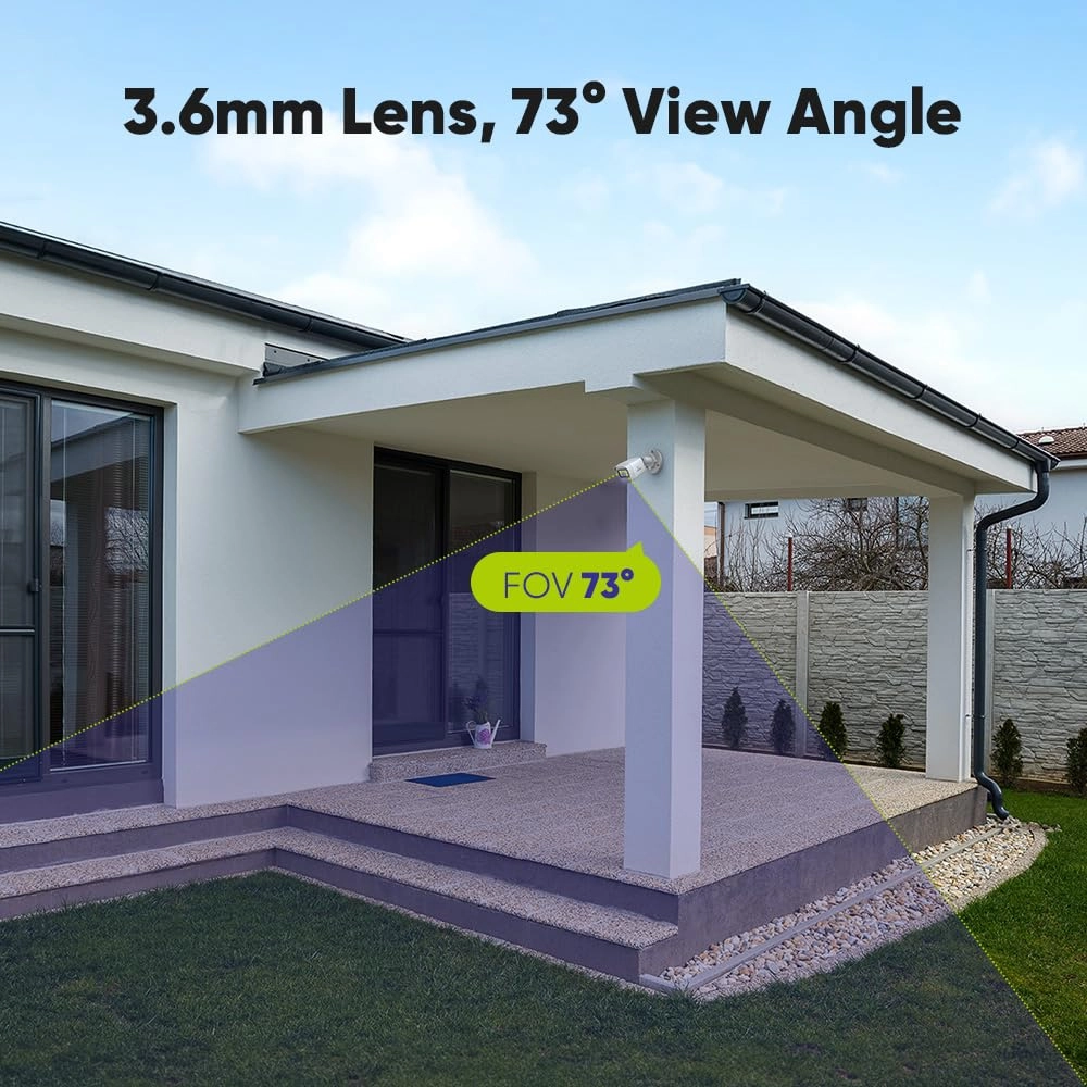 Full Color Night Vision Security Camera 1080P