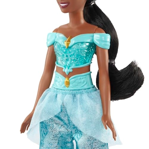 Princess Jasmine Fashion Doll - 32.5 cm Glitter Blue Ages 60+