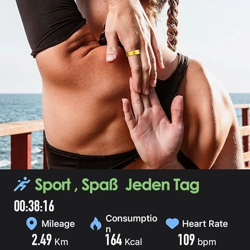 Smart Ring - Heart rate monitor Blood oxygen saturation Sleep Monitoring