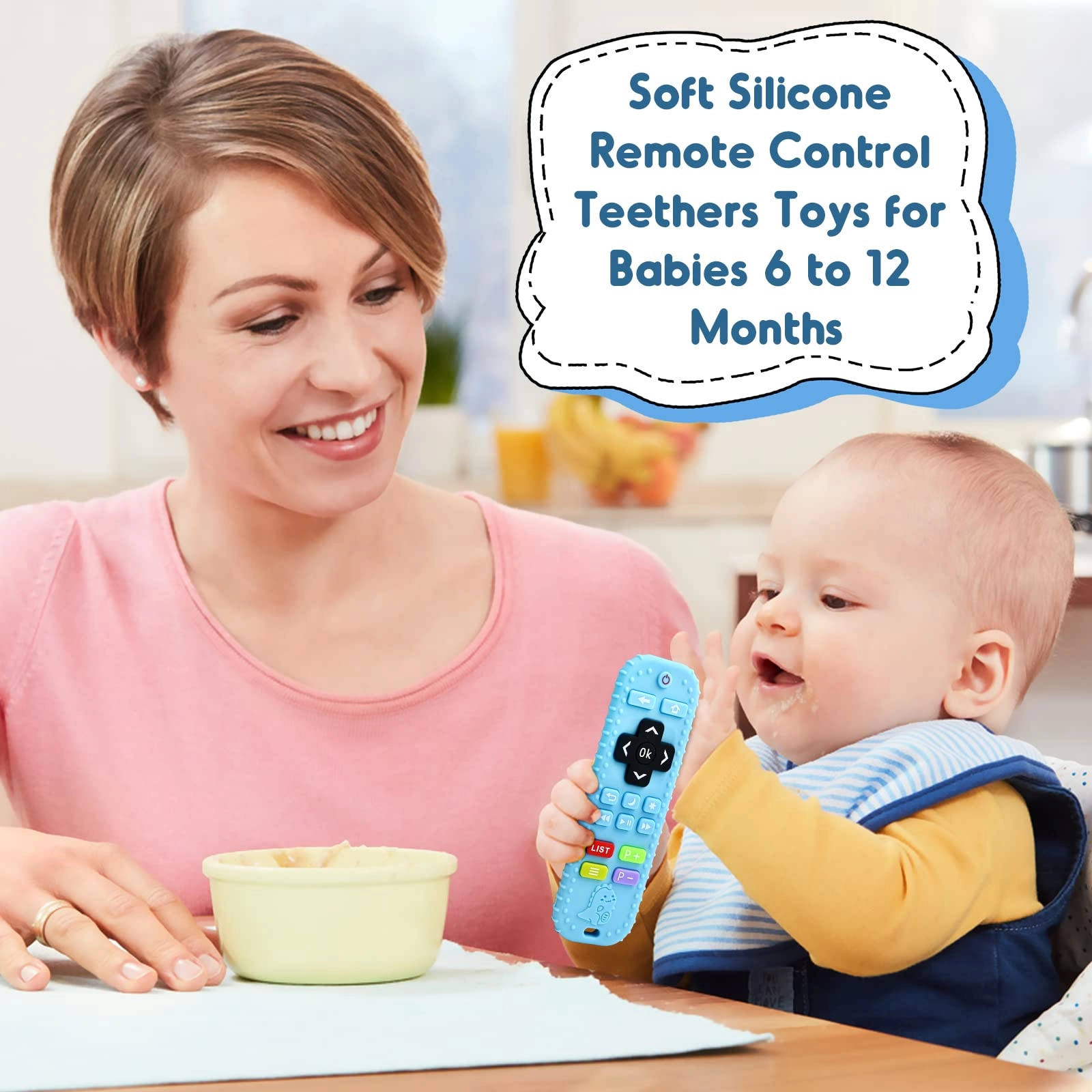 Remote Control Teether - Silicone