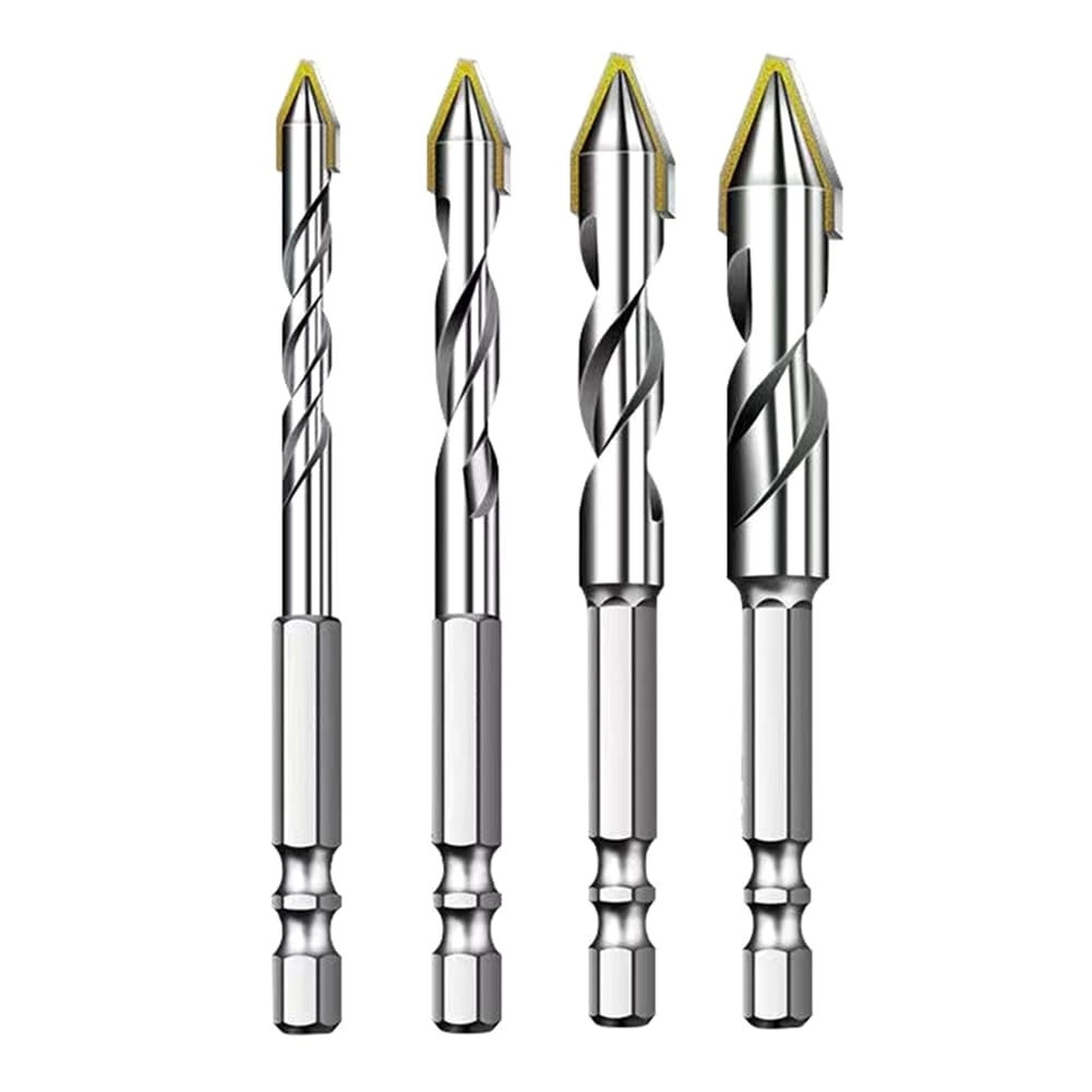 Wisyurt Eccentric Twist Drill Set - metal 4-Piece 6/8/10/12 mm