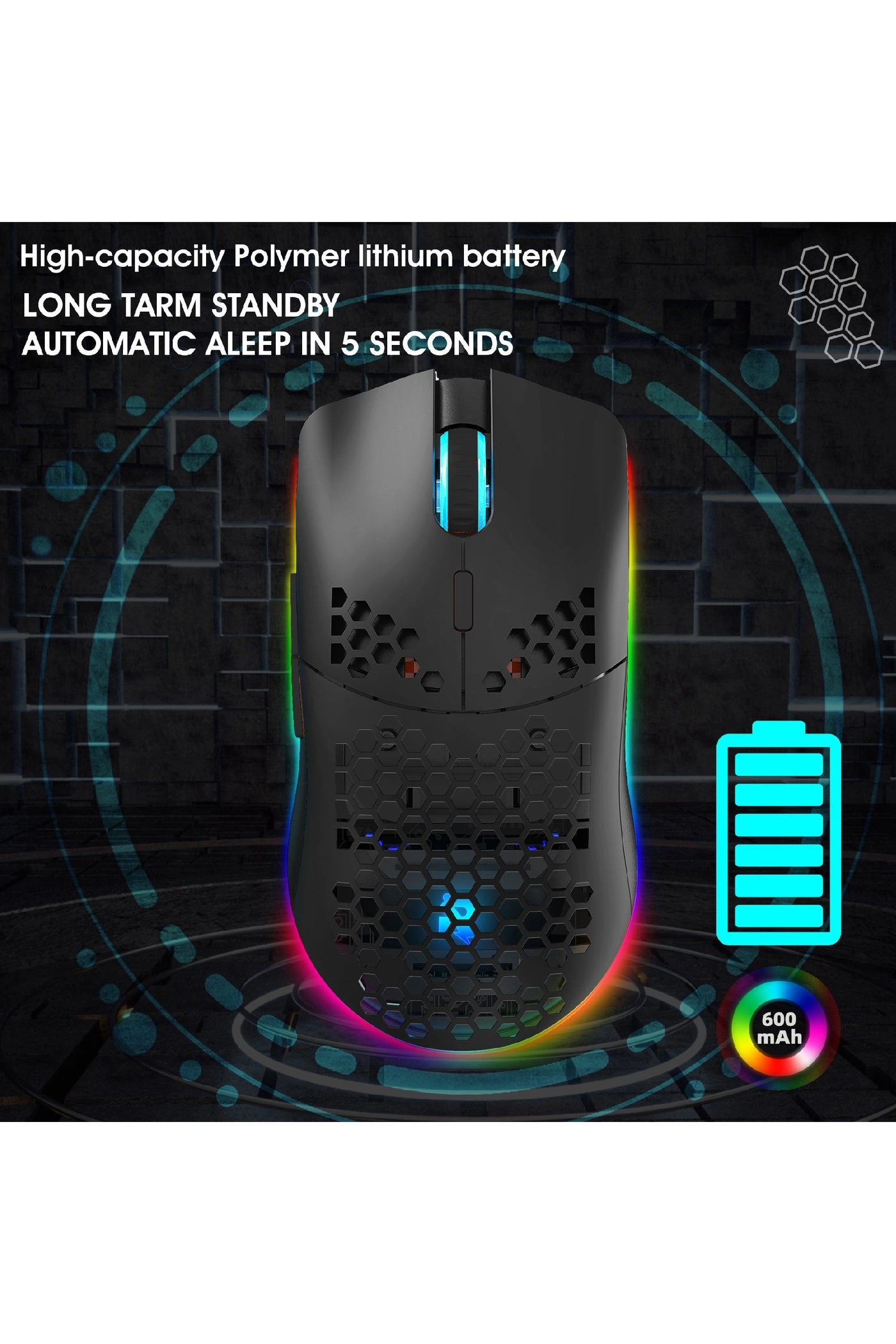 GM26 Gaming Mouse - Wireless