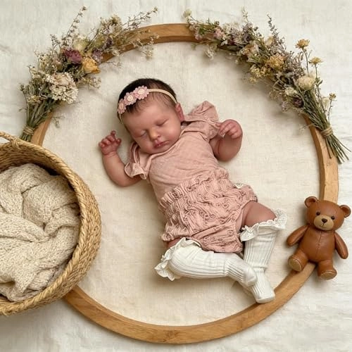 LOULOU Reborn Baby Doll - 20 Inch Vinyl Girl Ages 3+