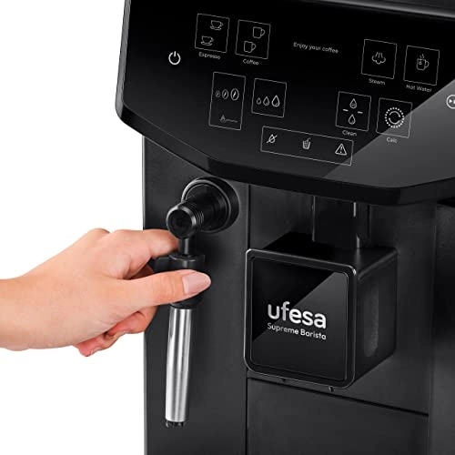 Supreme Barista - Built-in grinder Milk Frother Touch Panel