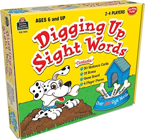 Digging Up Sight Words Game - Ages 6 & Up 1 pieces