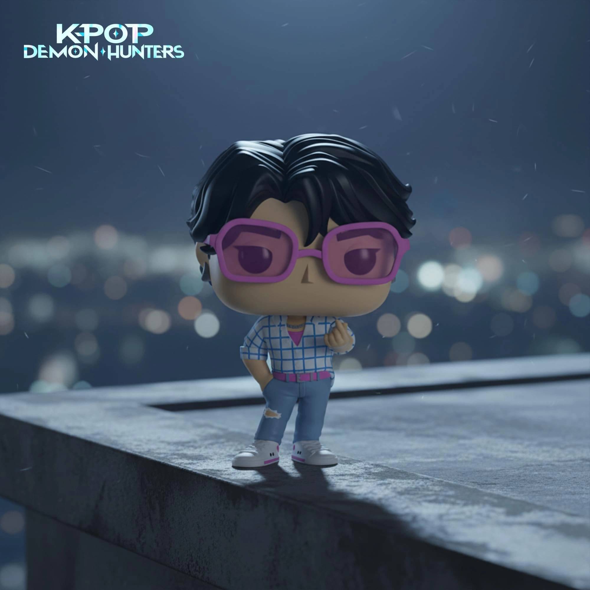 Jinu - K-Pop Demon Hunters - Pop! Animation Vinyl Figure Chase