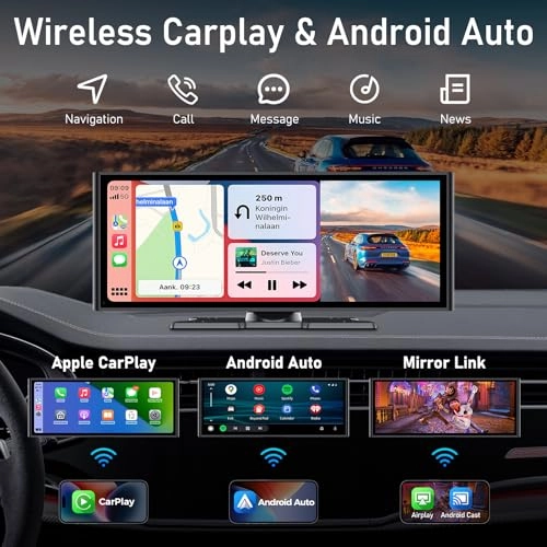 CarPlay Screen - Bluetooth Wi-Fi 4K 1080P