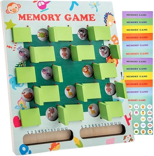 Matching Memory Game - 3-8 1 pieces