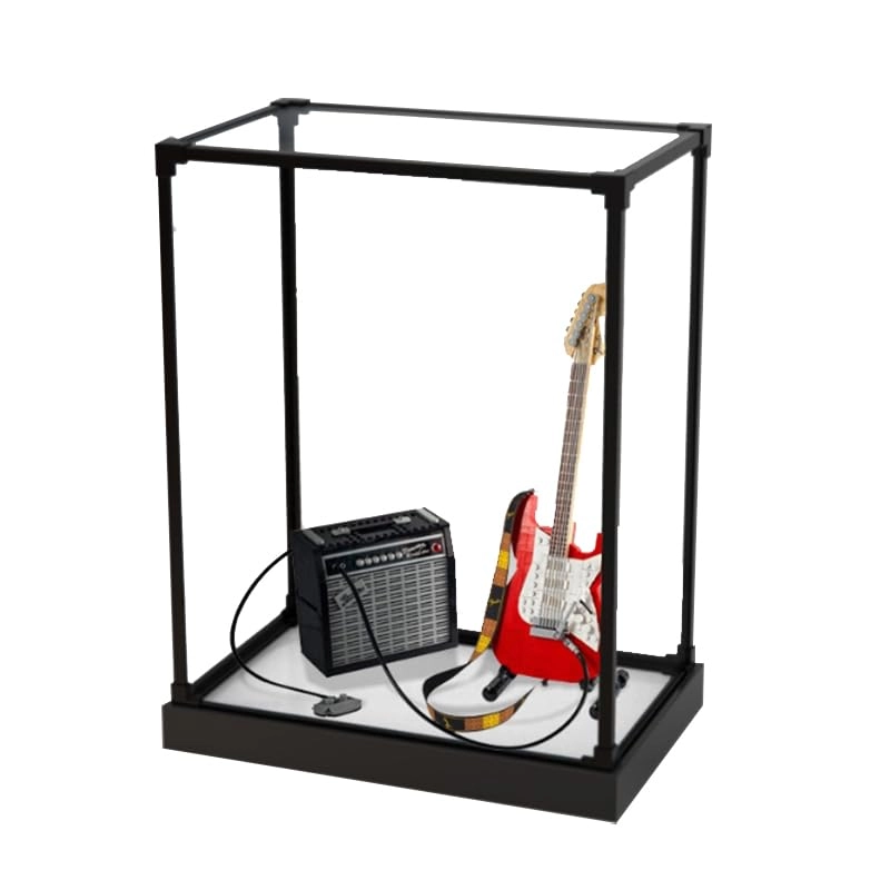 Acrylic Display Case (21329) - Black Bottom 11.81x 7.87 x 15.74in