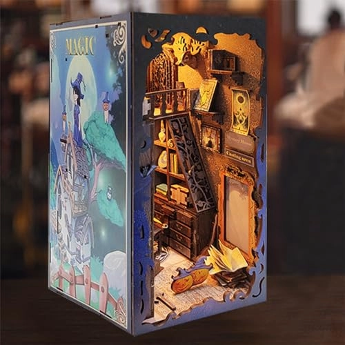 Book Nook Kit - Dollhouse Booknook Model Kit