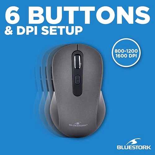 M-WL-OFF75 Mouse - Bluetooth & 2.4 GHz