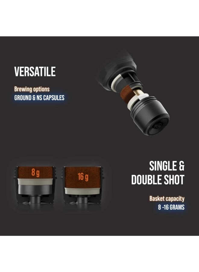 PIXAPRESSO - Portable Integrated Grinder