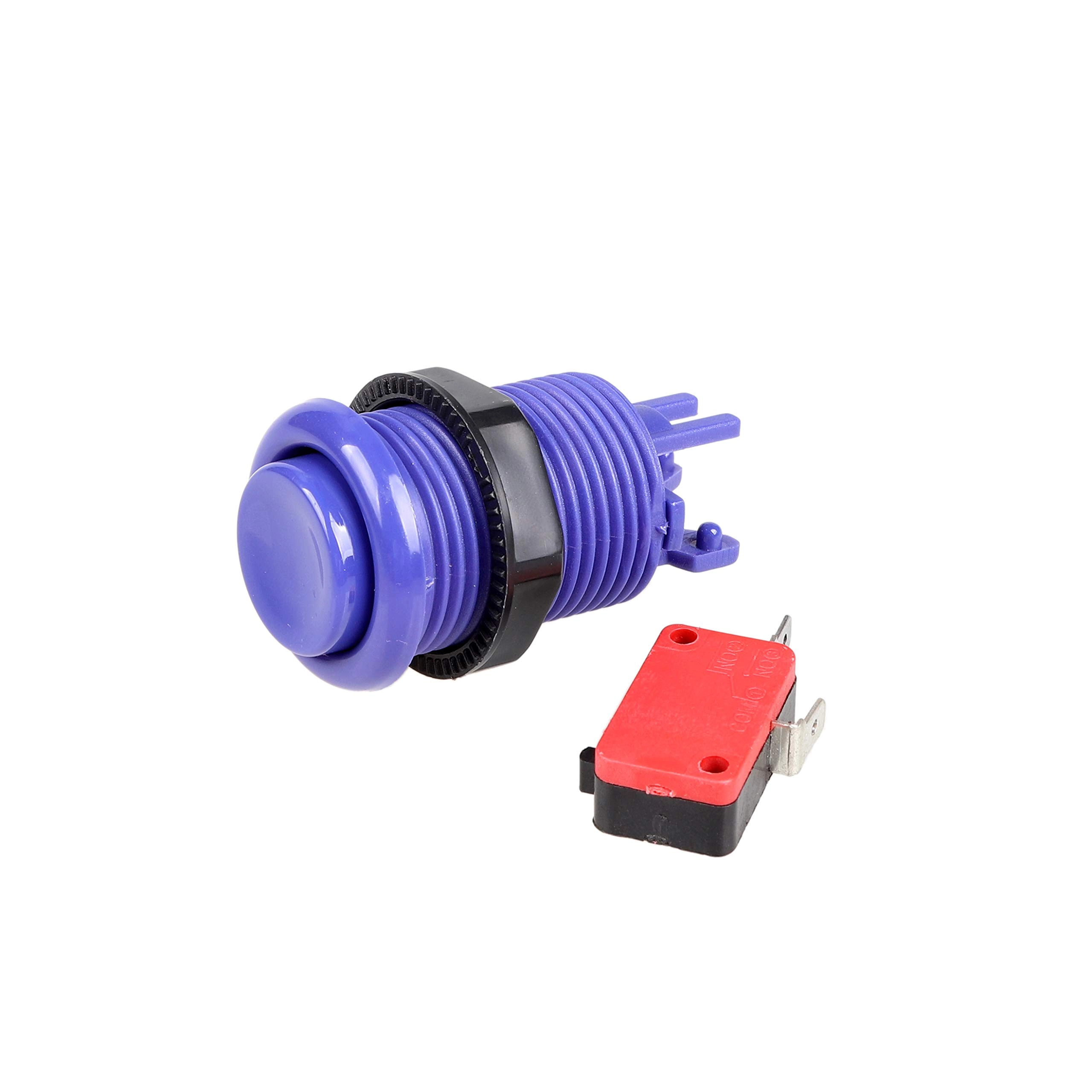 6X American Style Standard Arcade Buttons - USB Arcade Machines (JAMMA, MAME)