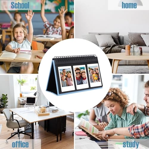 2x3" 96 Pockets Vegan Leather Photo Album