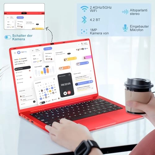 Laptop - 14'' Celeron N5095 8GB DDR4 256GB SSD