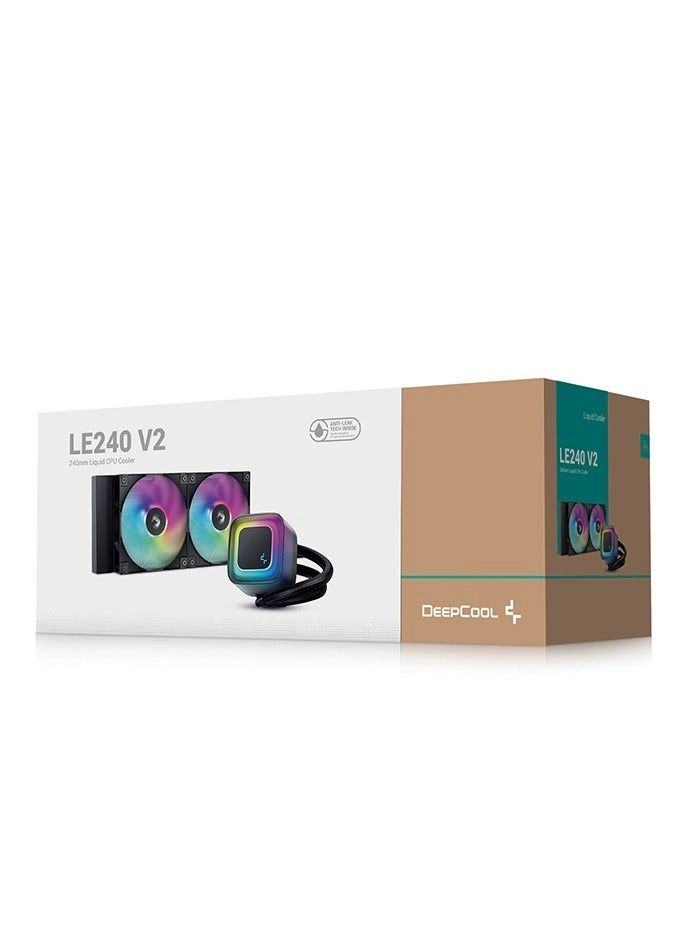 DeepCool LE240 WH V2 - Dual 120mm