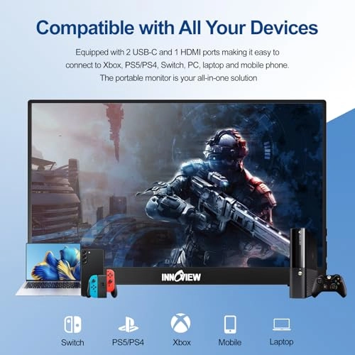 Portable Monitor - 1080P 15.6"