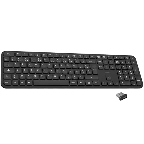 Slim Wireless Keyboard - FR Wired/Wireless