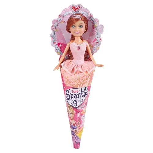 Sparkle Girlz Princess Cone Dolls - Super Sparkly Long Soft Hair