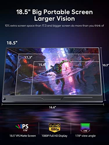 185T07 - 18.5 Inches 1920 x 1080 Pixels