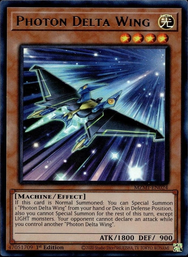 Yu-Gi-Oh! Photon Delta Wing - MZMI-EN024 1st Edition