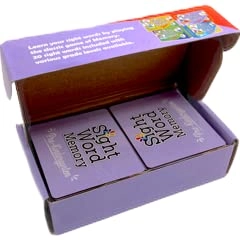 Sight Word Memory/Matching Game - 3 years and up 40 pieces