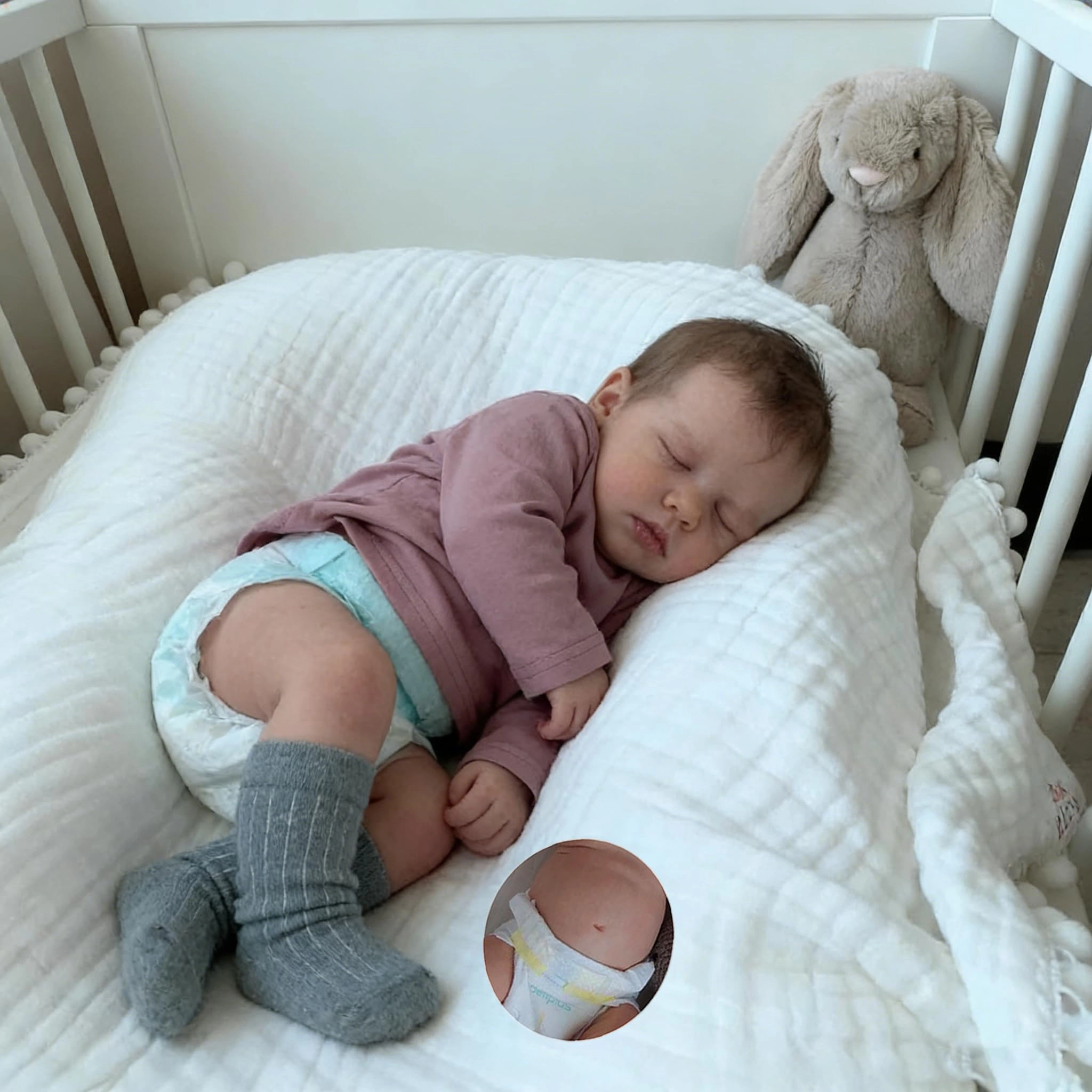 Reborn Baby Doll - 50 cm Silicone Vinyl Ages 3+