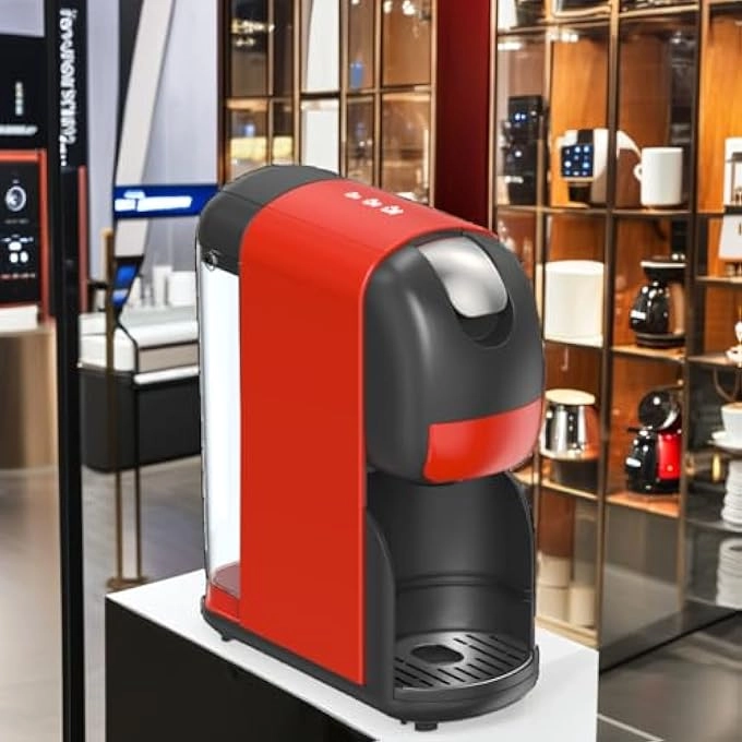 Single Cup Coffee Maker - Personal Single Serve Quick Brew One Touch