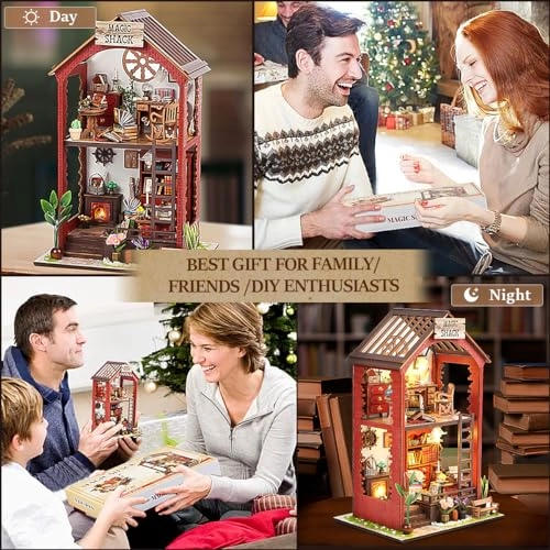 Booknook-Creativity - 3D Wooden LED Light