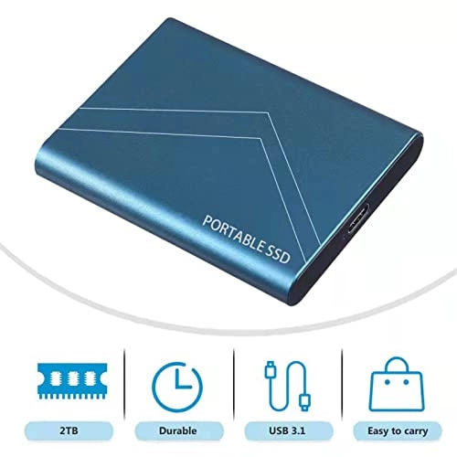 USB 3.1 SSD External Drive - 2TB
