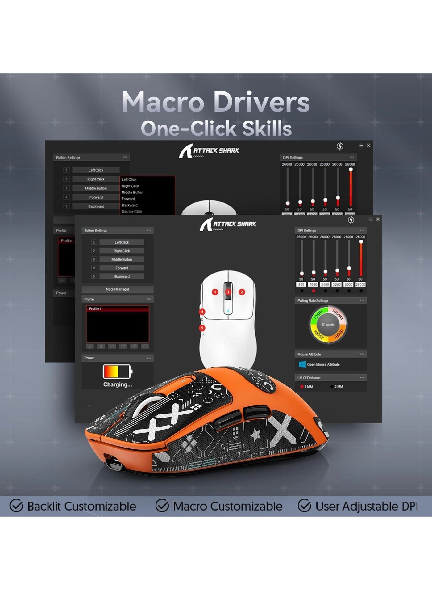 X3 Gaming Mouse - Wireless