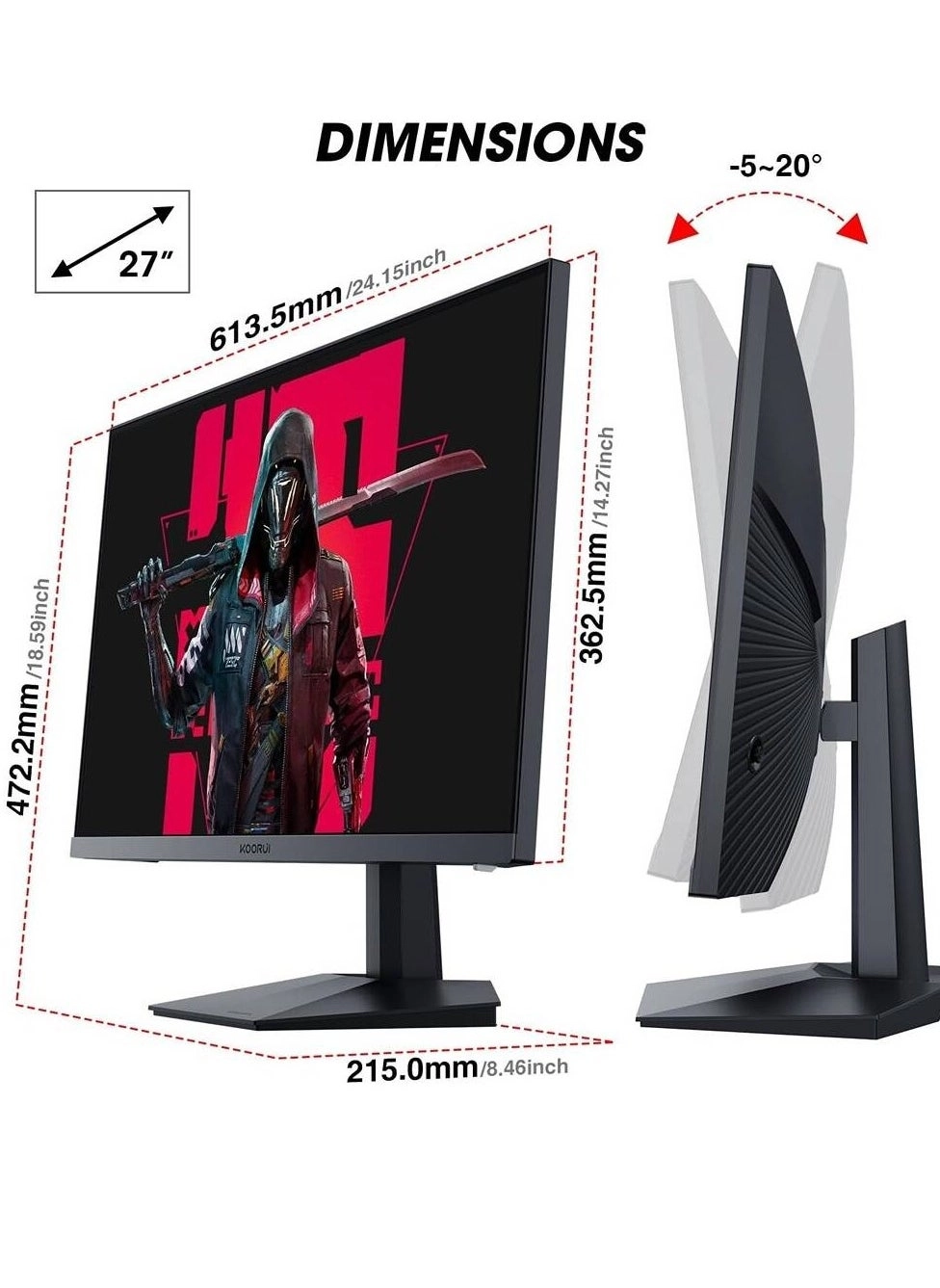 27GN02 - 27 inch 1920 X 1080