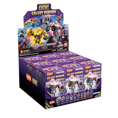 Transformers Galaxy Version 07 One Wave 2 Model Kits - Film Edition 1/36 Scale (9 pcs.)