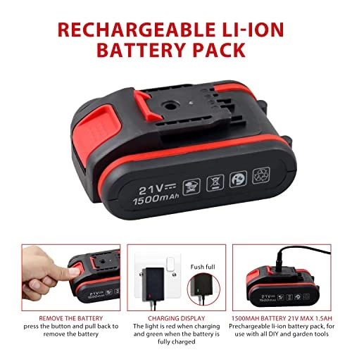 Cordless Drill Set - 1.5Ah 21V