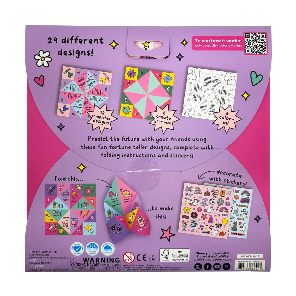 Diy Fortune Tellers Activity Kit