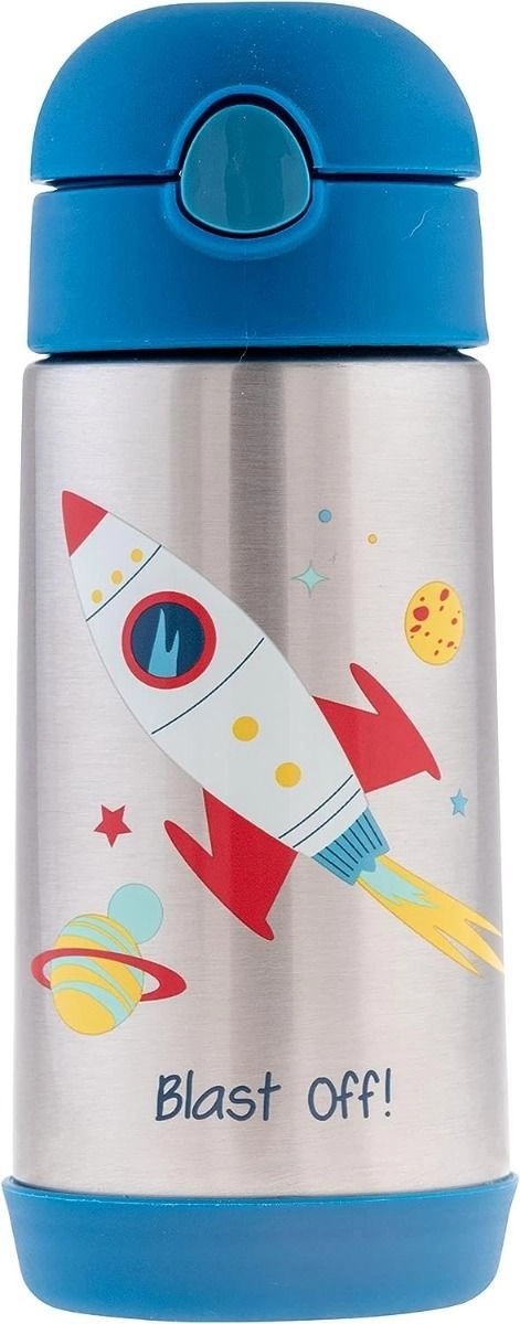 Stephen Joseph Rocket Insulated Bottle Vacuum Insulated 349 ml