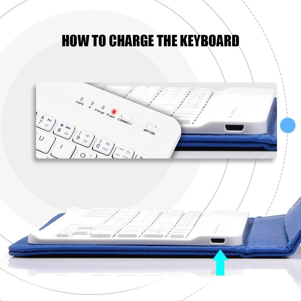 Bluetooth Keyboard & Case - English