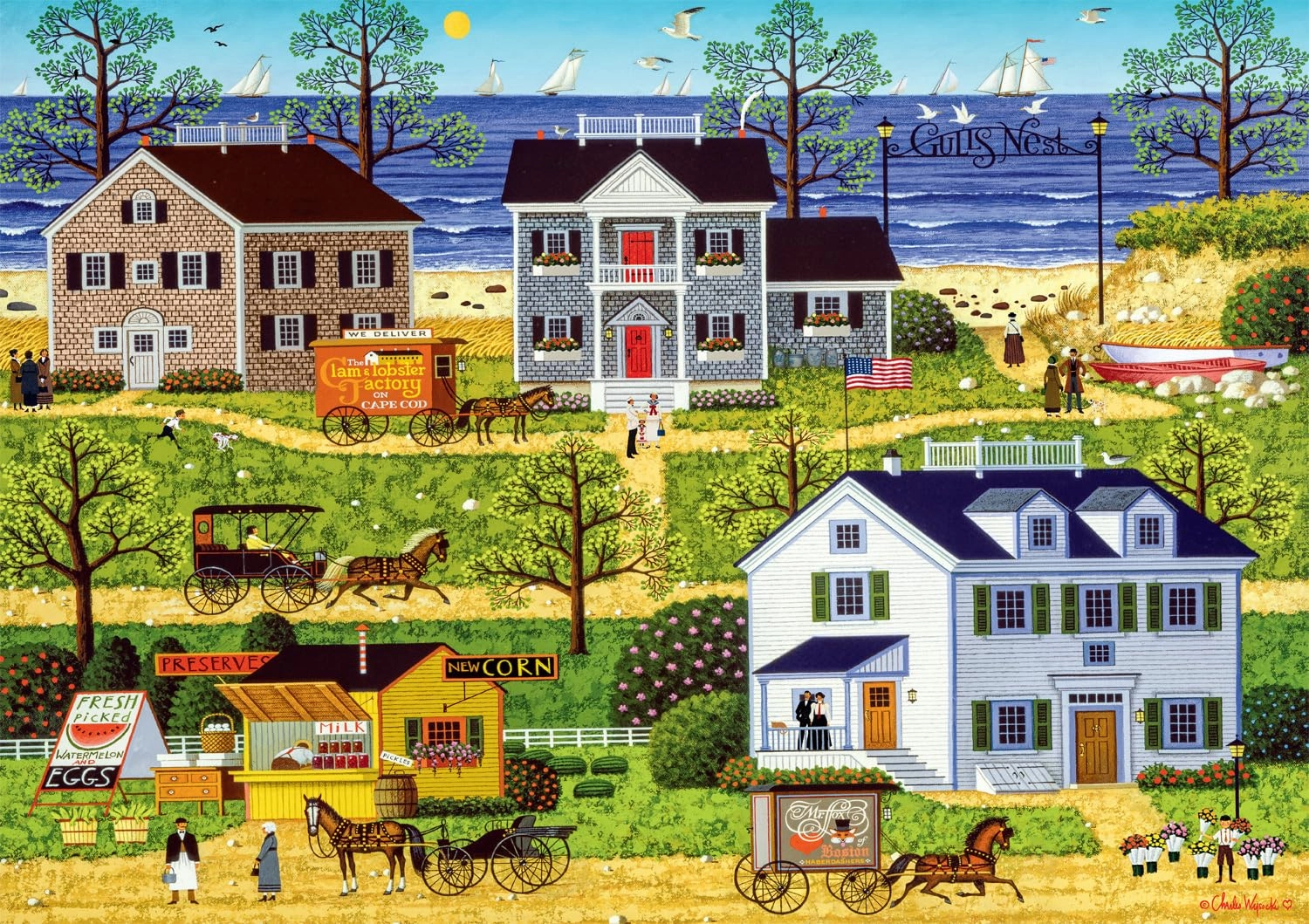 Buffalo Games Gull's Nest Puzzle - 500 pcs