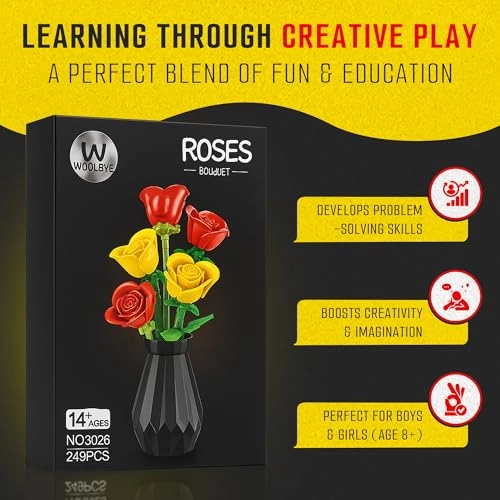 Flowers Building Set - Tulip 1 pcs