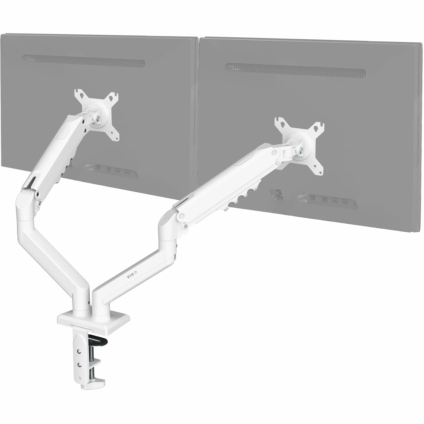 Dual Monitor Desk Mount Stand - two up to 35 inches