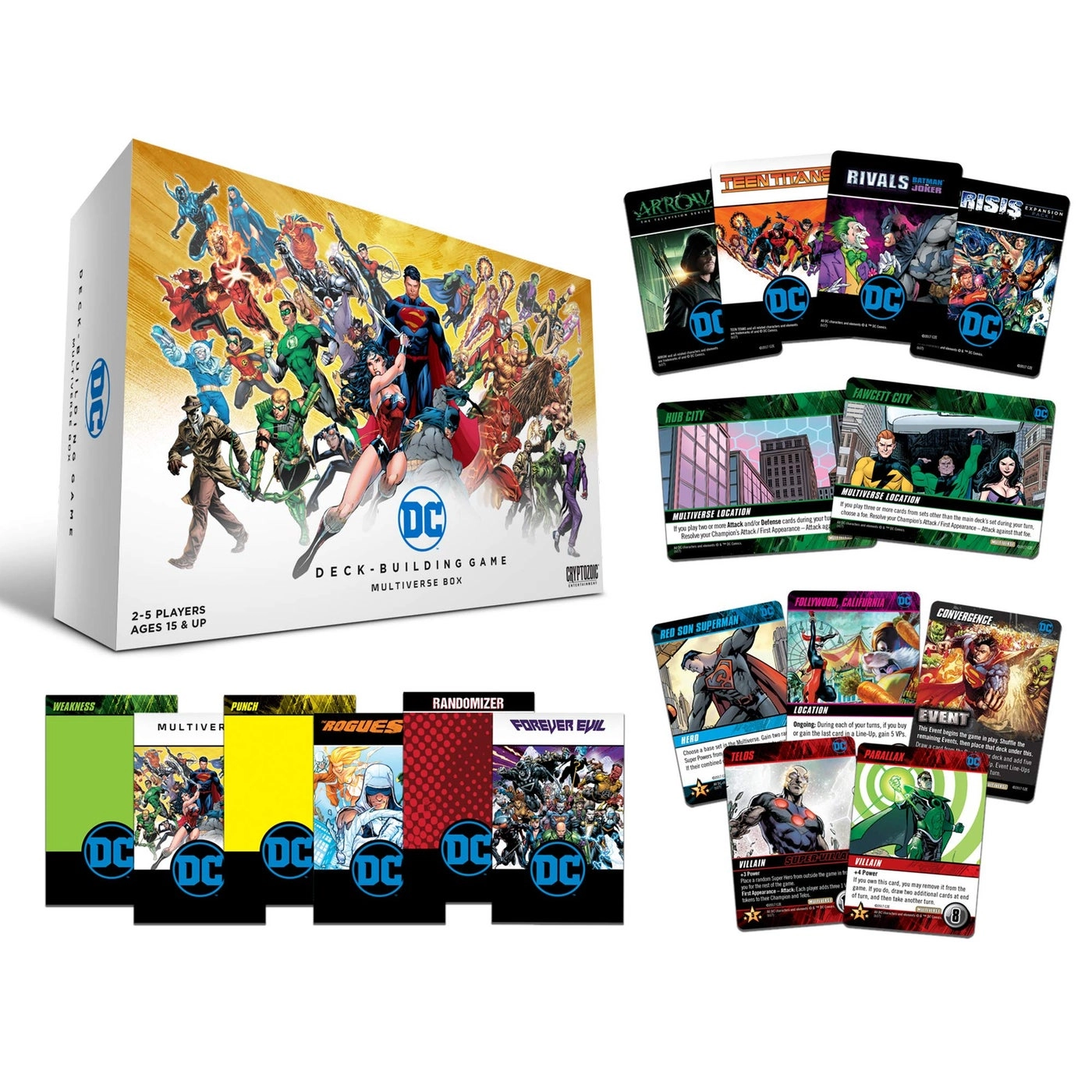 DC Deck-Building Game: Multiverse Box