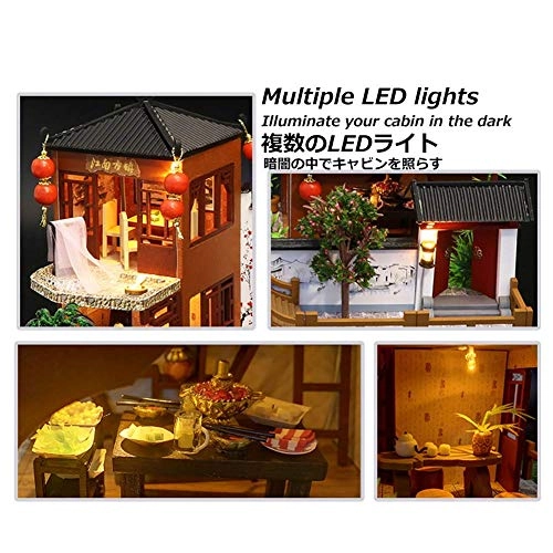 Dollhouse Miniature DIY House Kit - 1:24 Scale