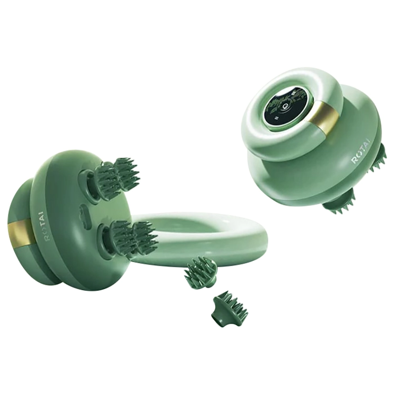 ROTAI Q20 - 4 massage heads 84 soft silicone nodes IPX7 waterproof